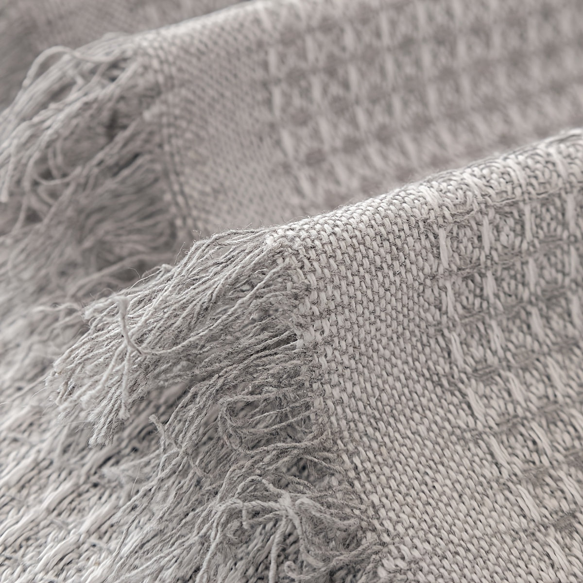 Polyester Sofa Covers with Tassels