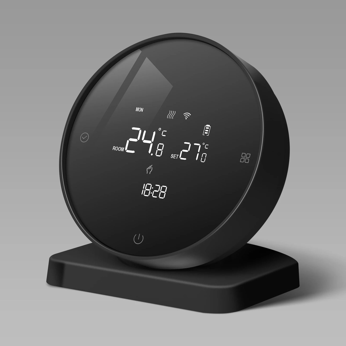 Beok wireless Thermostat Controller Heating Wifi Smart Home 8-Channel Heating System for Gas Boiler Water Floor Actuator