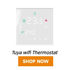 Beok Tuya Wifi Room Thermostat Underfloor Heating System Thermoregulator for Gas Boiler Electric Heating with Alexa Google Home