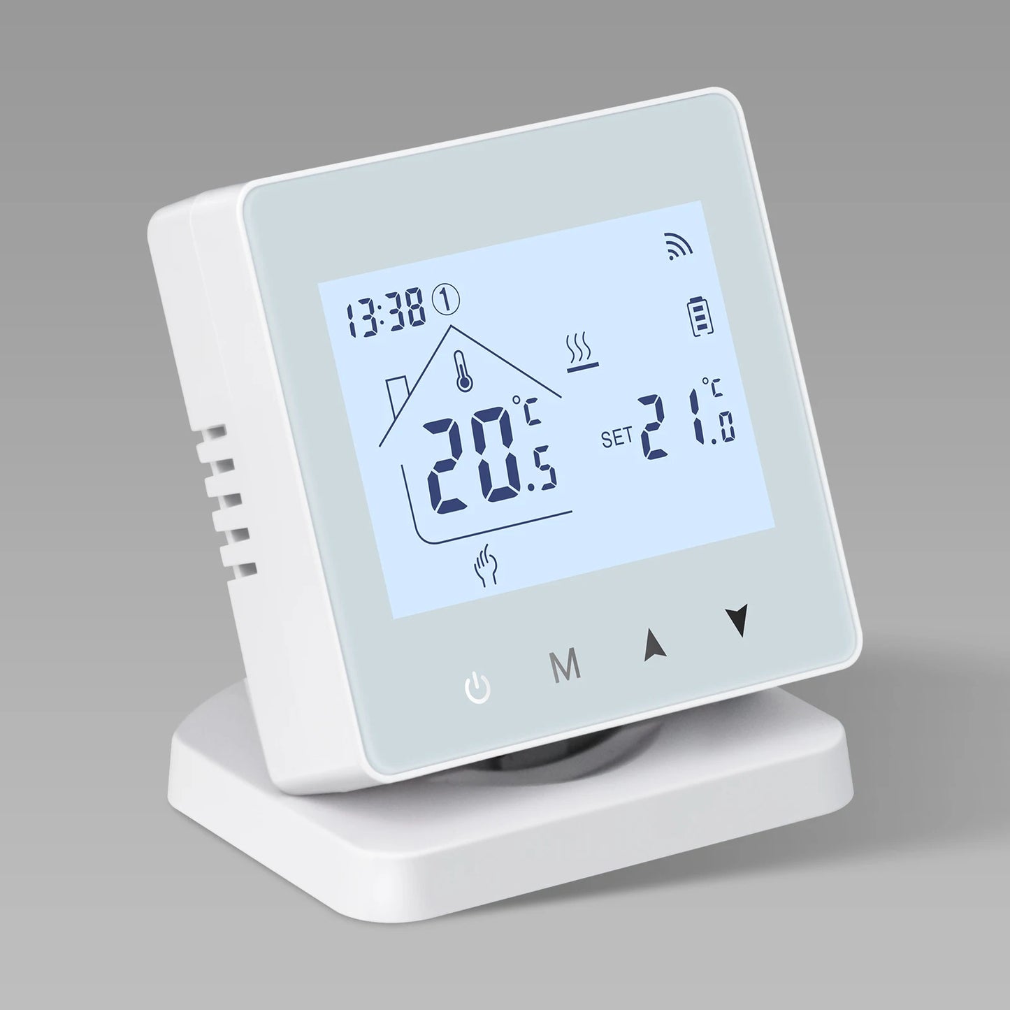 Beok wireless Thermostat Controller Heating Wifi Smart Home 8-Channel Heating System for Gas Boiler Water Floor Actuator