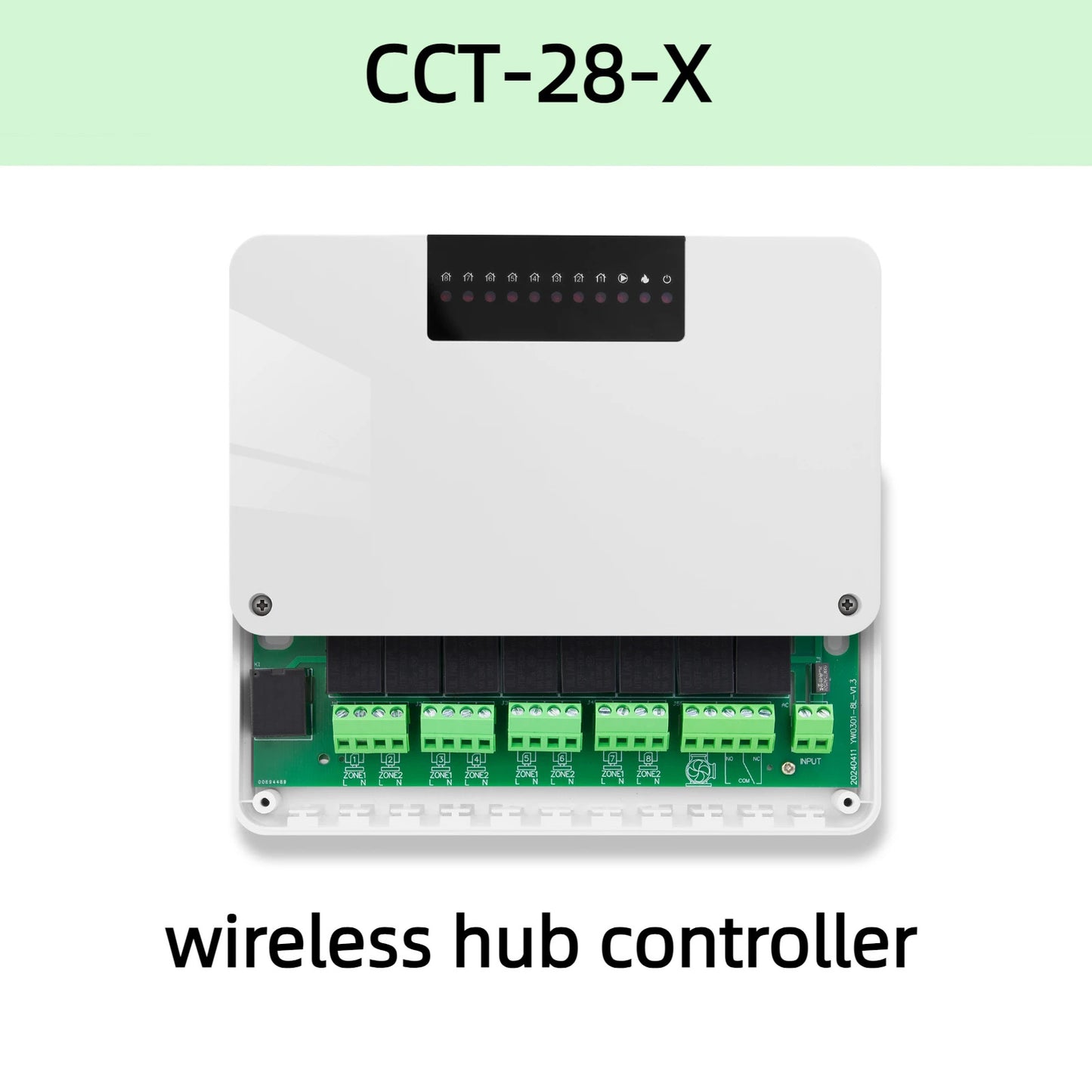 Beok wireless Thermostat Controller Heating Wifi Smart Home 8-Channel Heating System for Gas Boiler Water Floor Actuator