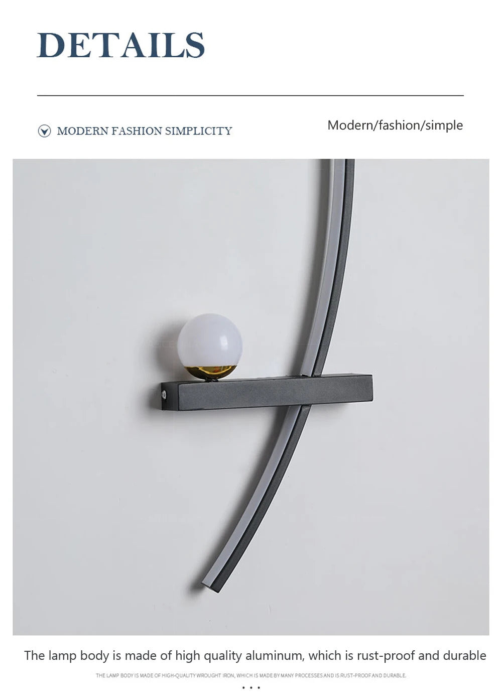 Smart LED Wall Lamp 55/105CM Remote Control Left Right Lighting Bedside Wall Sconces Bedroom Living Room Home Led Lights Lustre