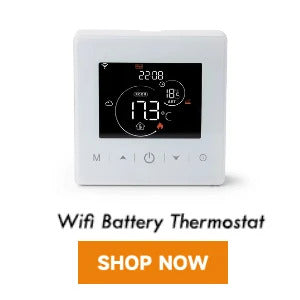 Beok wireless Thermostat Controller Heating Wifi Smart Home 8-Channel Heating System for Gas Boiler Water Floor Actuator