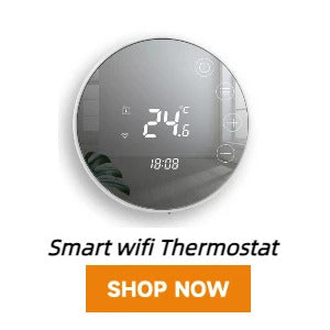 Beok Tuya Wifi Room Thermostat Underfloor Heating System Thermoregulator for Gas Boiler Electric Heating with Alexa Google Home