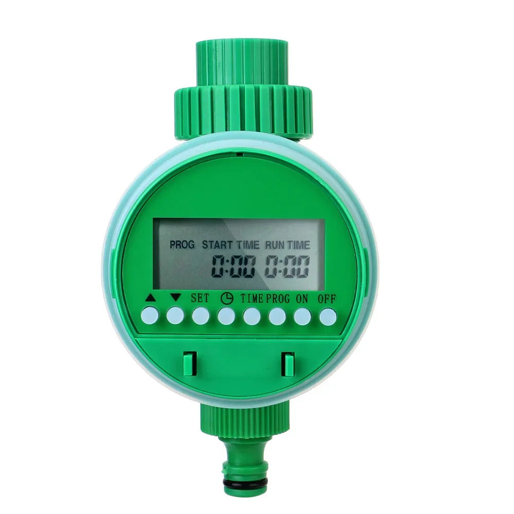 Electronic Automatic Irrigation Timer Plant Watering Control Device with Display Garden Intelligent Valve Watering Outdoor Spray