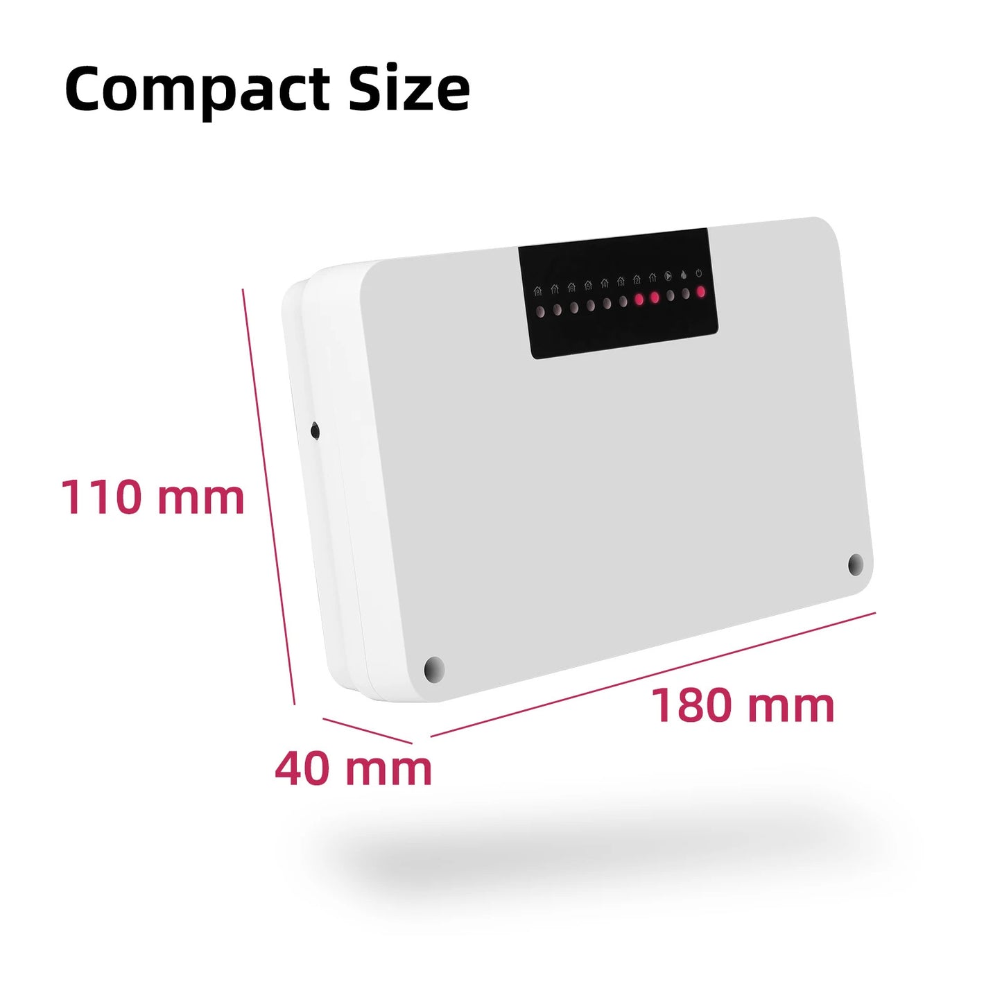 Beok wireless Thermostat Controller Heating Wifi Smart Home 8-Channel Heating System for Gas Boiler Water Floor Actuator