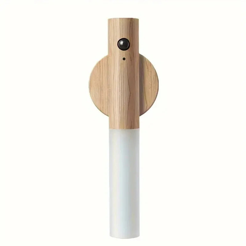 1pc Intelligent Human Body Induction Night Light, LED Rechargeable Corridor Cabinet Wall Light, Household Toilet Wall Induction
