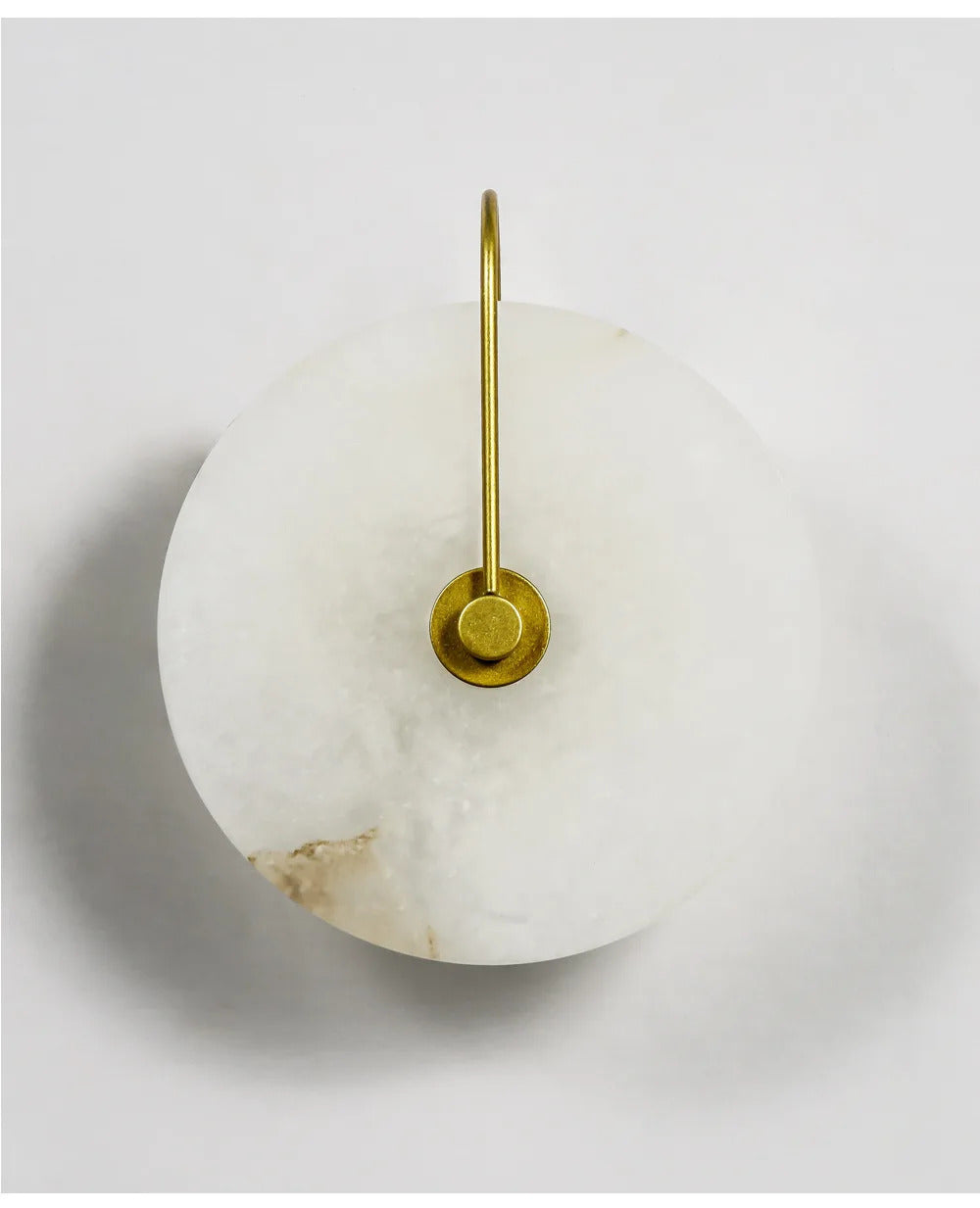 Modern LED Marble Wall Sconce Light Fixture Luminaire Living Room Bedroom Bedside Lamps Round Decoration Stone Decor Indoor gold