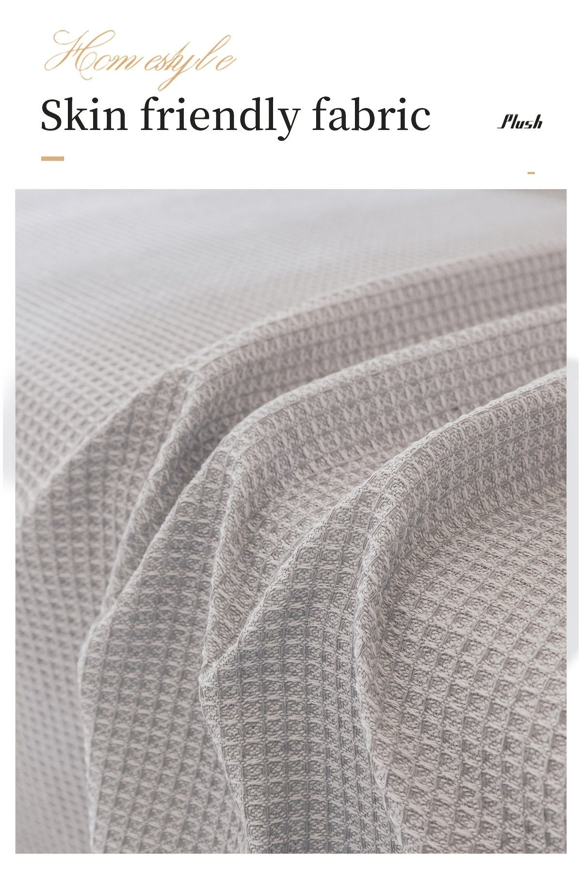Polyester Sofa Covers with Tassels