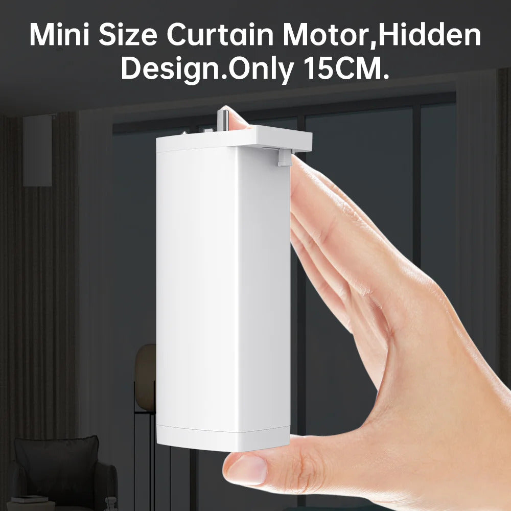 Smart life Tuya Zigbee Electric Curtain Motor automatic Intelligent Support Voice Control Tools Alexa Google Assistant 15cm size
