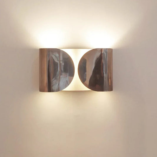 Italian Wall Lamp Metal Sconce Light for Bedroom Living Room Bathroom