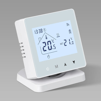 Beok wireless Thermostat Controller Heating Wifi Smart Home 8-Channel Heating System for Gas Boiler Water Floor Actuator