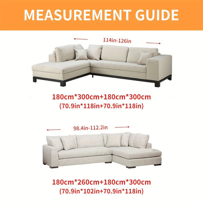 Polyester Sofa Covers with Tassels