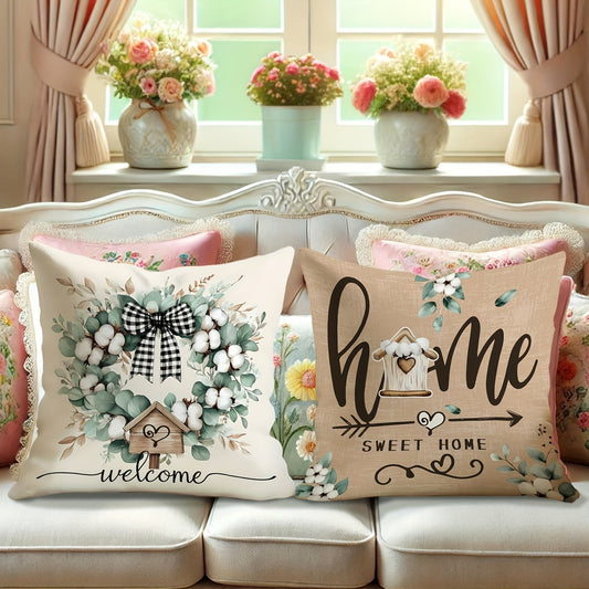 Rustic Throw Pillow Covers