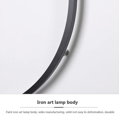 Modern minimalist circular LED wall lamp home designer Decor Circle Nordic Lustre living room and bedroom lighting equipment