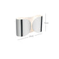 Italian Wall Lamp Metal Sconce Light for Bedroom Living Room Bathroom