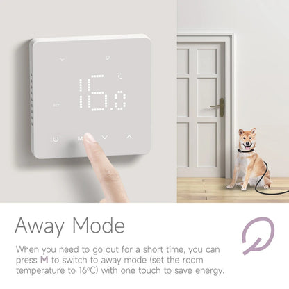 Beok Tuya Wifi Room Thermostat Underfloor Heating System Thermoregulator for Gas Boiler Electric Heating with Alexa Google Home