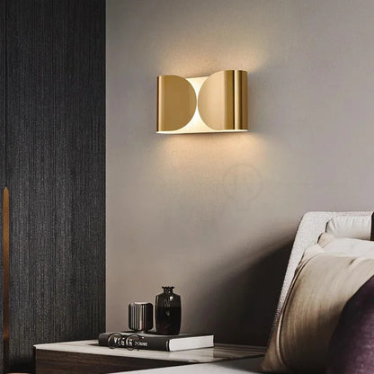Italian Wall Lamp Metal Sconce Light for Bedroom Living Room Bathroom