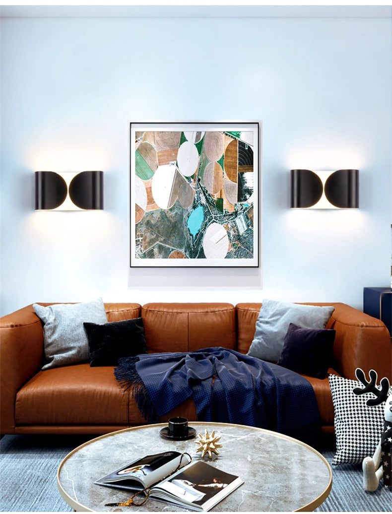 Italian Wall Lamp Metal Sconce Light for Bedroom Living Room Bathroom