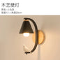 Modern Wood Wall Lamp Creative Resin Model Wall Lamps For Living Room Bedroom Children's Room Nordic Home Decor Light Fixtures
