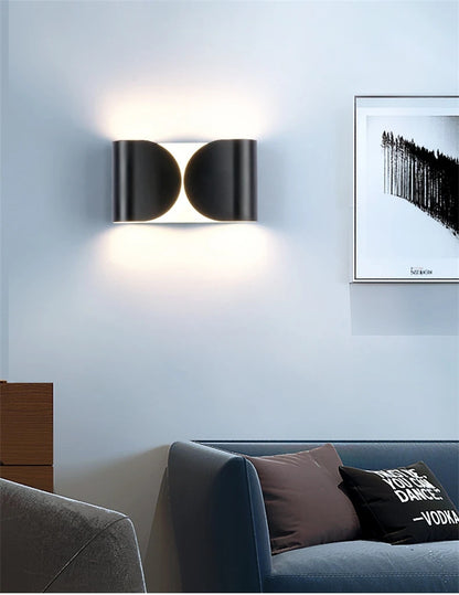Italian Wall Lamp Metal Sconce Light for Bedroom Living Room Bathroom
