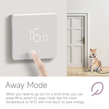 Beok Tuya Wifi Room Thermostat Underfloor Heating System Thermoregulator for Gas Boiler Electric Heating with Alexa Google Home