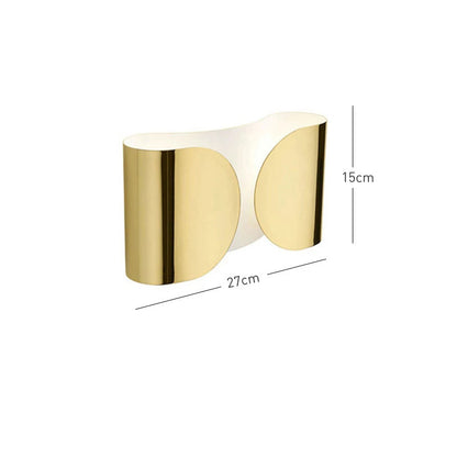 Italian Wall Lamp Metal Sconce Light for Bedroom Living Room Bathroom