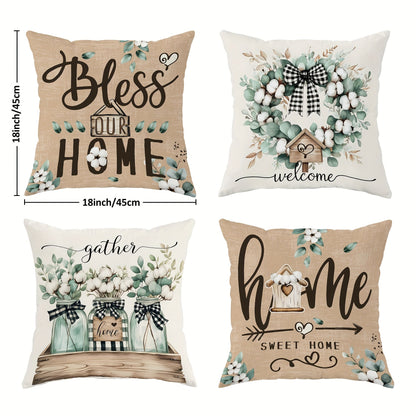 Rustic Throw Pillow Covers