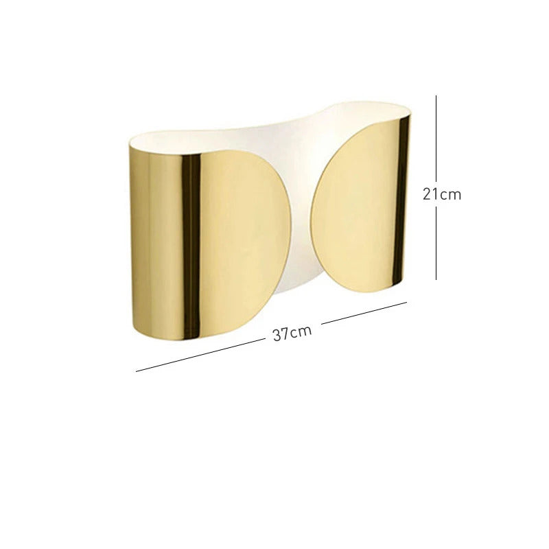Italian Wall Lamp Metal Sconce Light for Bedroom Living Room Bathroom